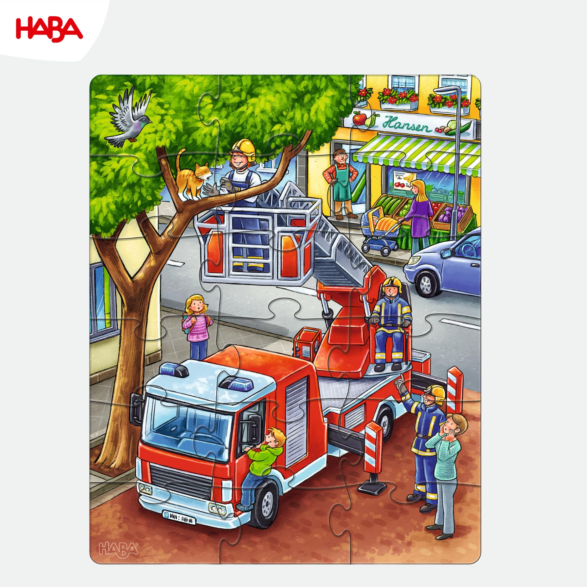 Puzzles Polizei, Feuerwehr & Co. 3 Motive