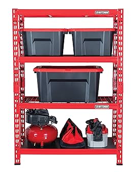 Amazon｜CRAFTSMAN 2棚 高さ3フィート 積み重ね可能なツール