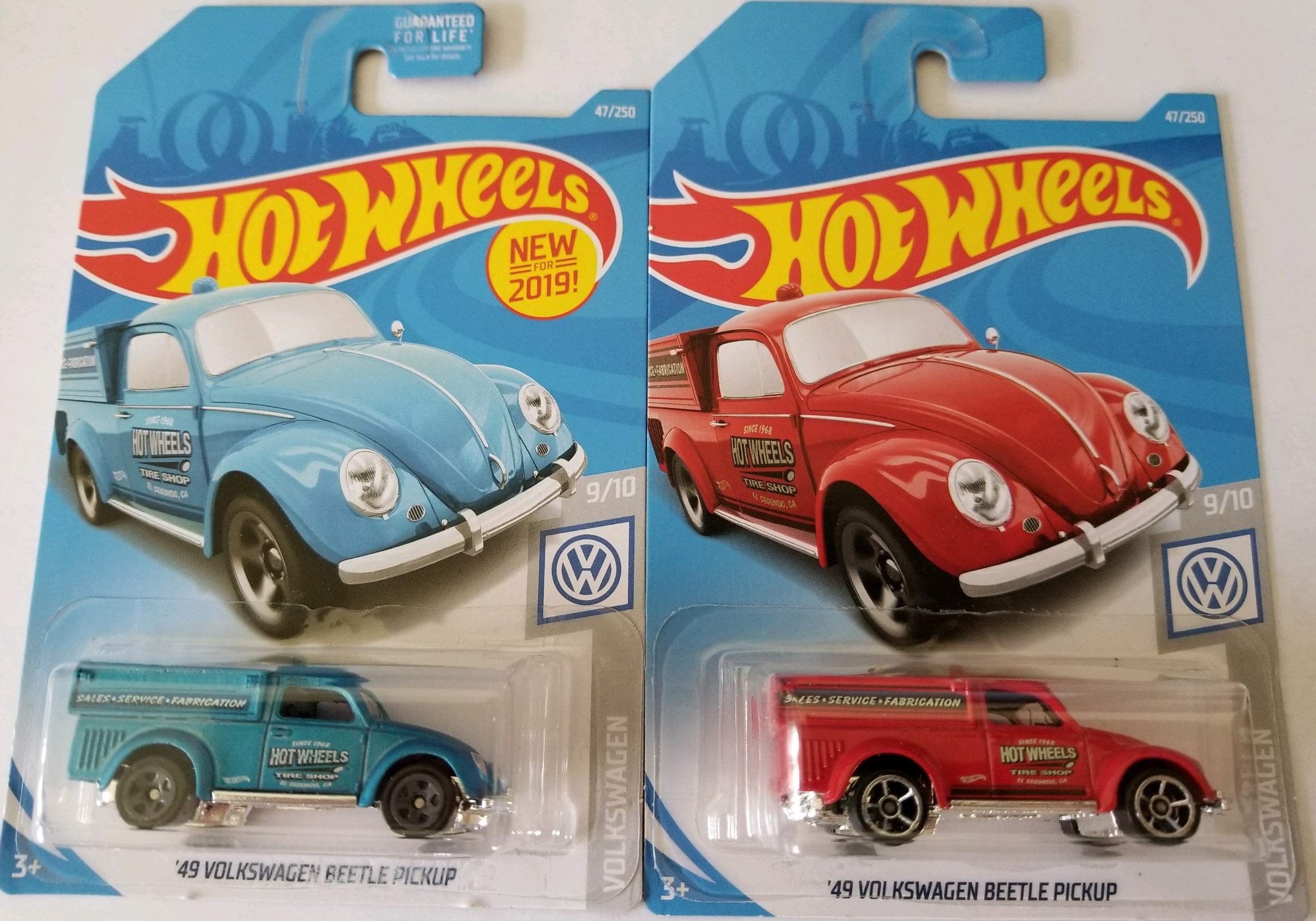 hot wheels 49 volkswagen beetle pickup red