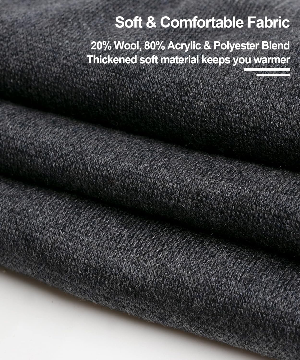 Mens Thick Argyle Sweater Vests Classic V-Neck Knitwear Sleeveless Pullover Autumn Winter Warm Tank Tops - Image 6