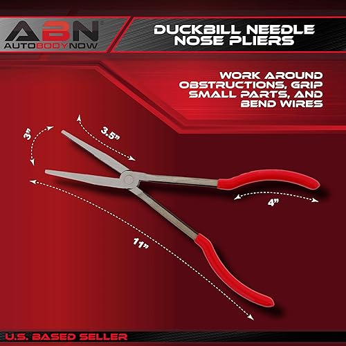 Steelman 11-Inch Extra-Long Reach Flat Duckbill Nose Pliers U2013 Steelman