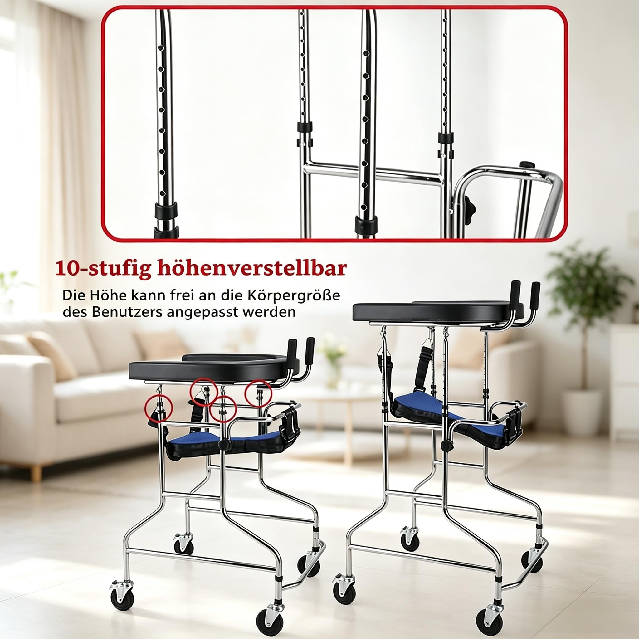 Walking Mobility Aid chodzik, 150-180 cm chodzik, B