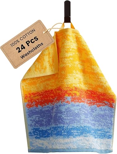 Vista 351 de SEMAXE - Juego de toallas de baño grises, 2 toallas de baño, 2 toallas de mano, 4 toallas faciales, toalla 100% algodón para baño, toalla suave