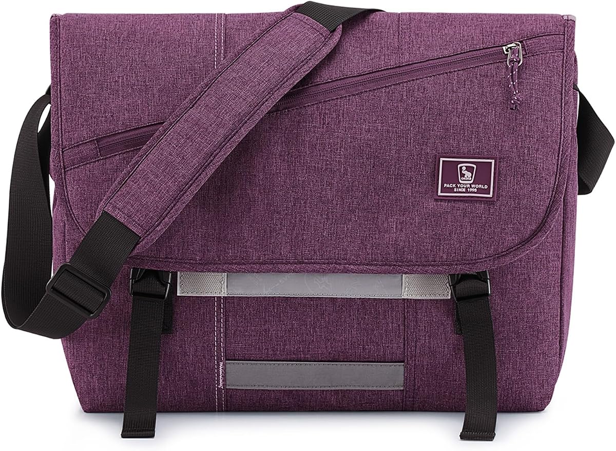 OIWAS Bolso Bandolera para Mujer, Bolso Bandolera para Computadora Portátil de 17 Pulgadas, Bolso Informal para Hombre, Bolso Bandolera, Maletín para Viajes Universitarios y Oficinas