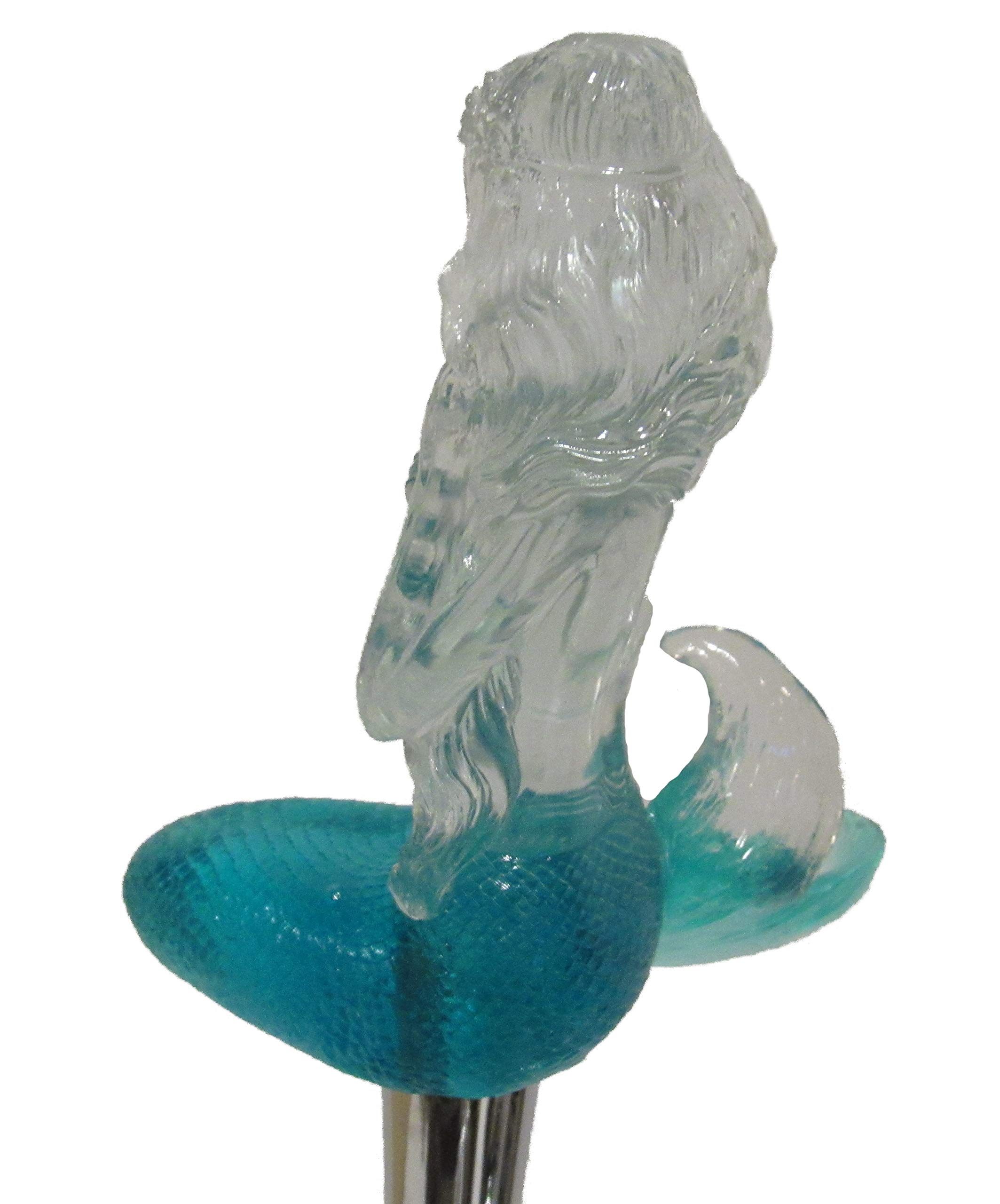 Mystical Mermaid Beer Tap Handle Sports Bar Kegerator Breweriana GoT