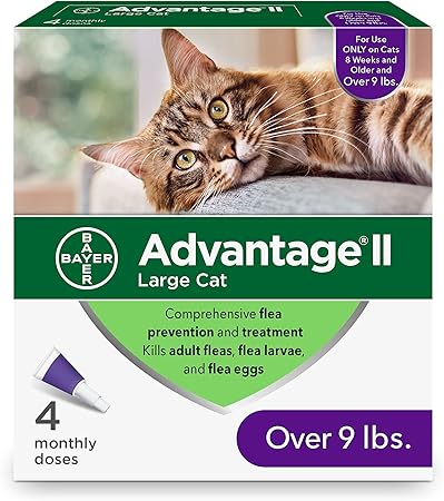 active ingredients in advantage ii for cats