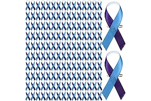 Hanaive Teal Ribbon Pin, 150 Pcs for Suicide Prevention and Sexual Assault...