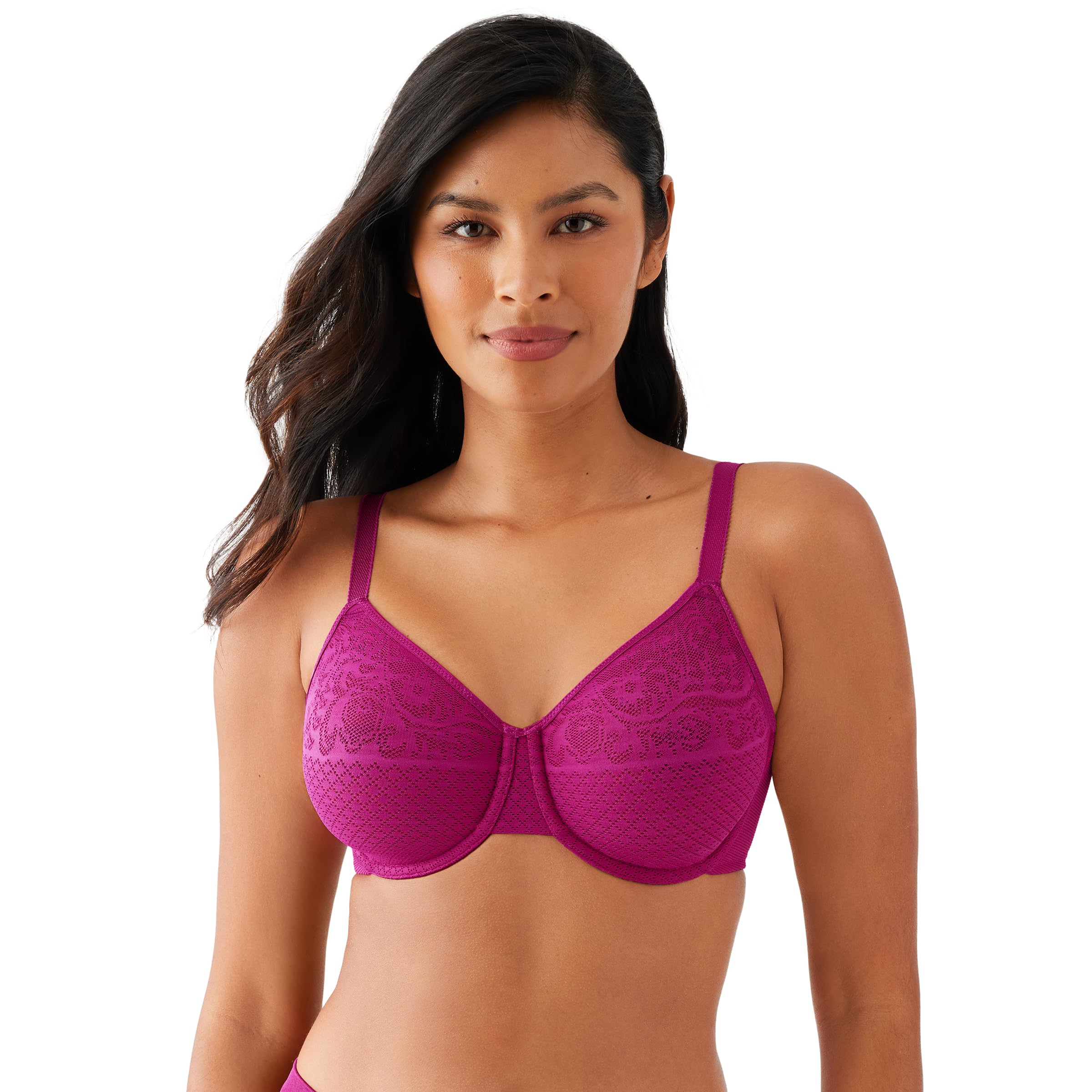 Wacoal Women's Visual Effects Minimizer Bra, Slate