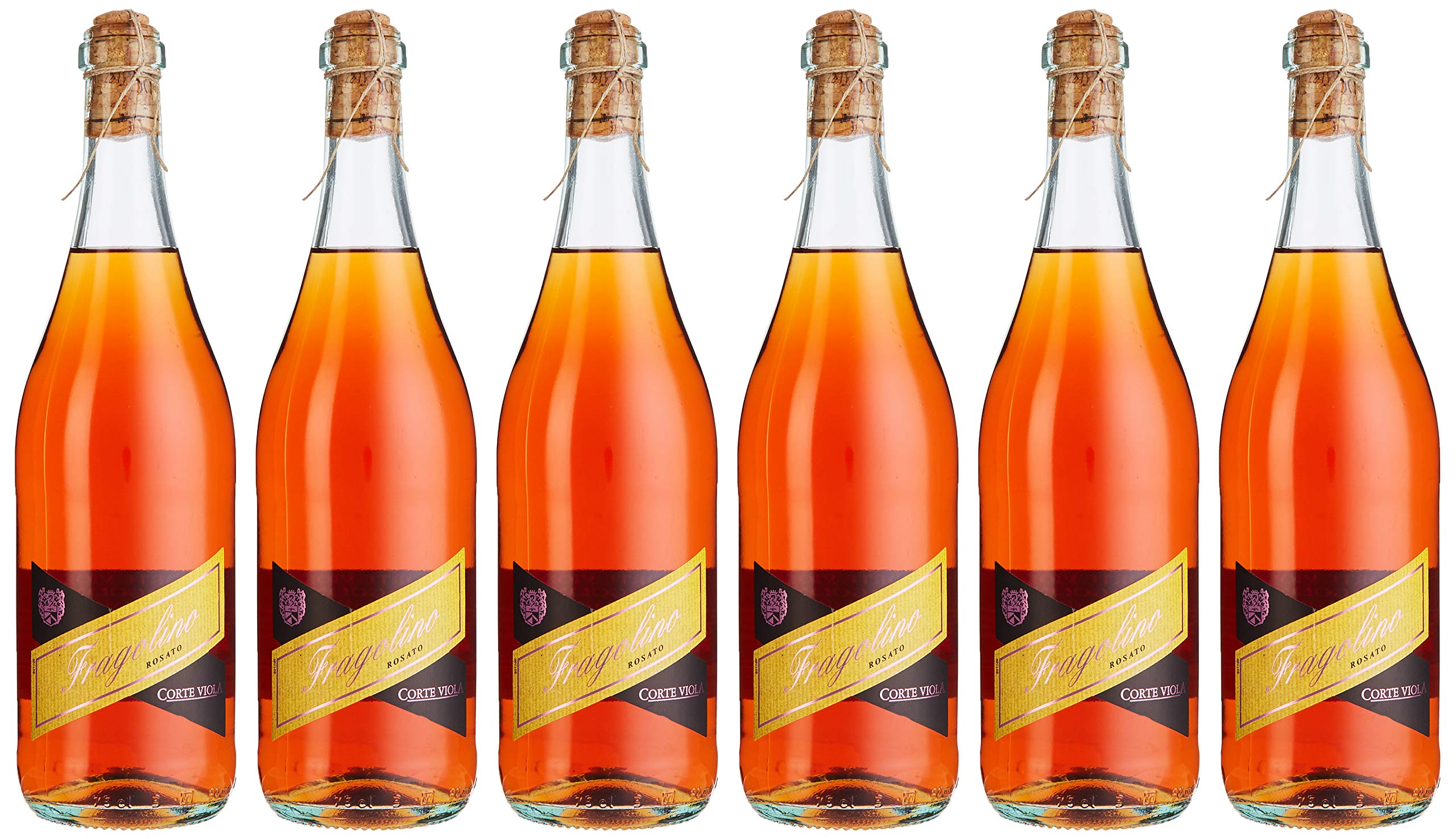 Corte Viola SpA Fragolino Rosato, 6er Pack (6 x 750 ml)