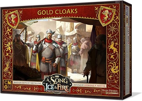 Miniatura 2 de Una canción de hielo y fuego juego de miniaturas de mesa Gold Cloaks Unit Box – Añade fuerza incomparable a tus fuerzas! Juego de estrategia, a