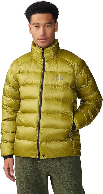 Mountain Hardwear Men's Phantom Alpine Down Jacket, Moon Moss, XXL