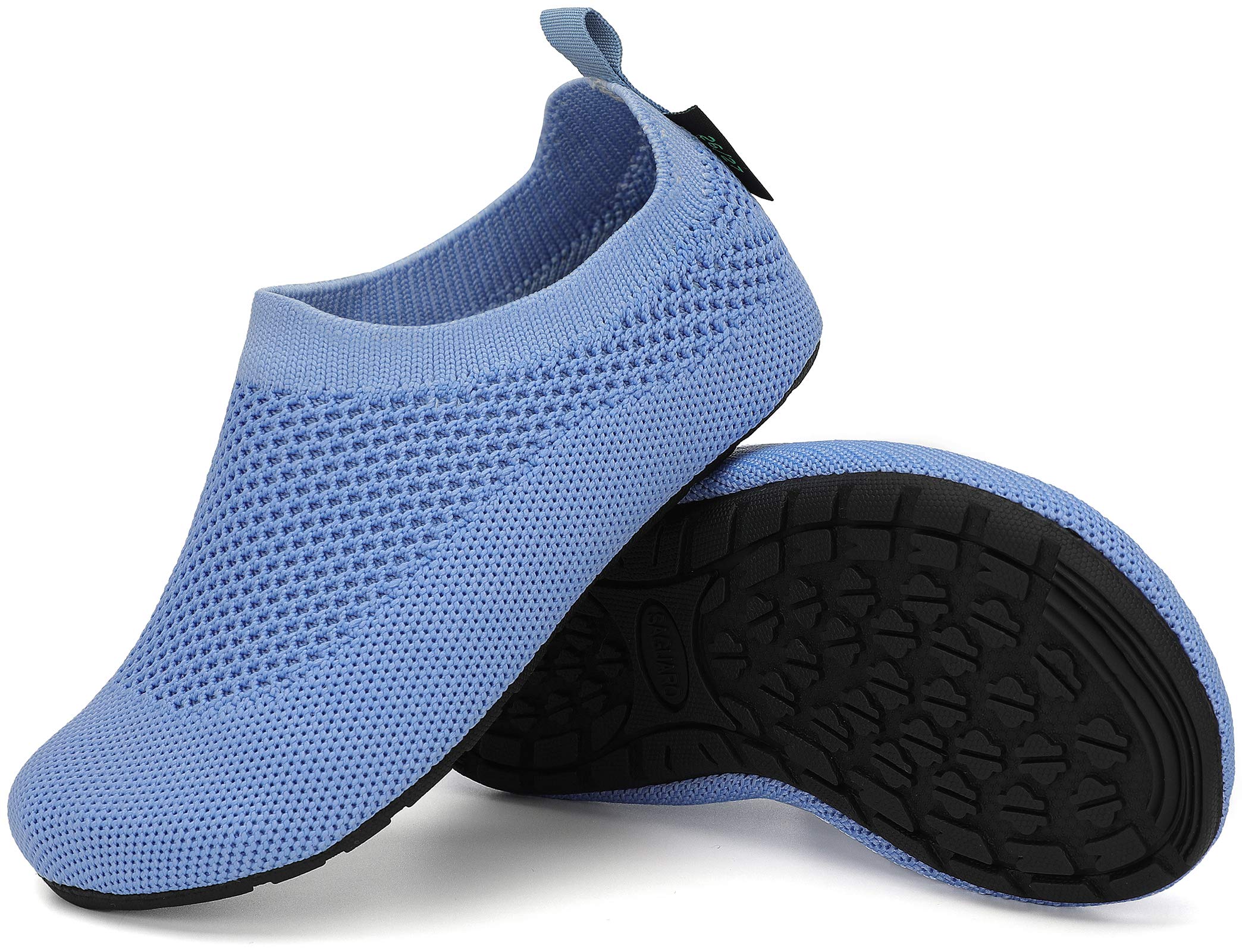 SAGUARO Zapatillas de Estar por Casa para Niños Zapatillas de casa Ligeras Zapatos de Punto Gr.20-37
