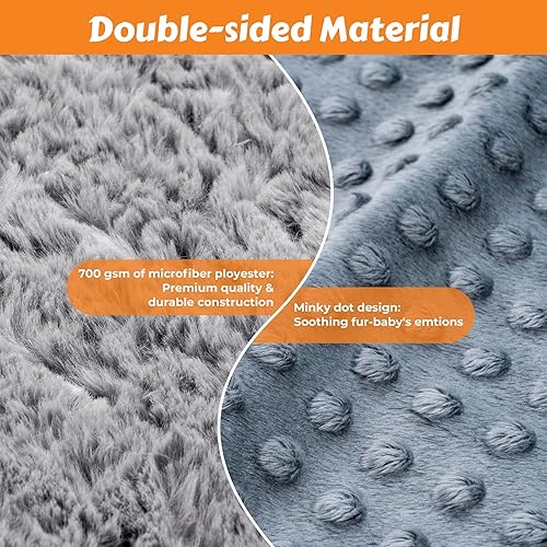 Miniatura 5 de Heartbeat Toy Manta de latido del corazón para aliviar la ansiedad del perro, animal de peluche para cachorros, ayuda calmante para el