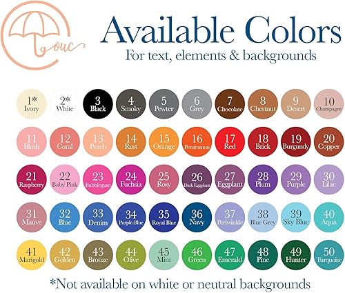 Miniatura 2 de Penelope - Let Love Grow Floral Wedding Stickers, Rustic Succulent Wedding Labels, Personalized Engagement Party Favor Labels (#379-014-WH)