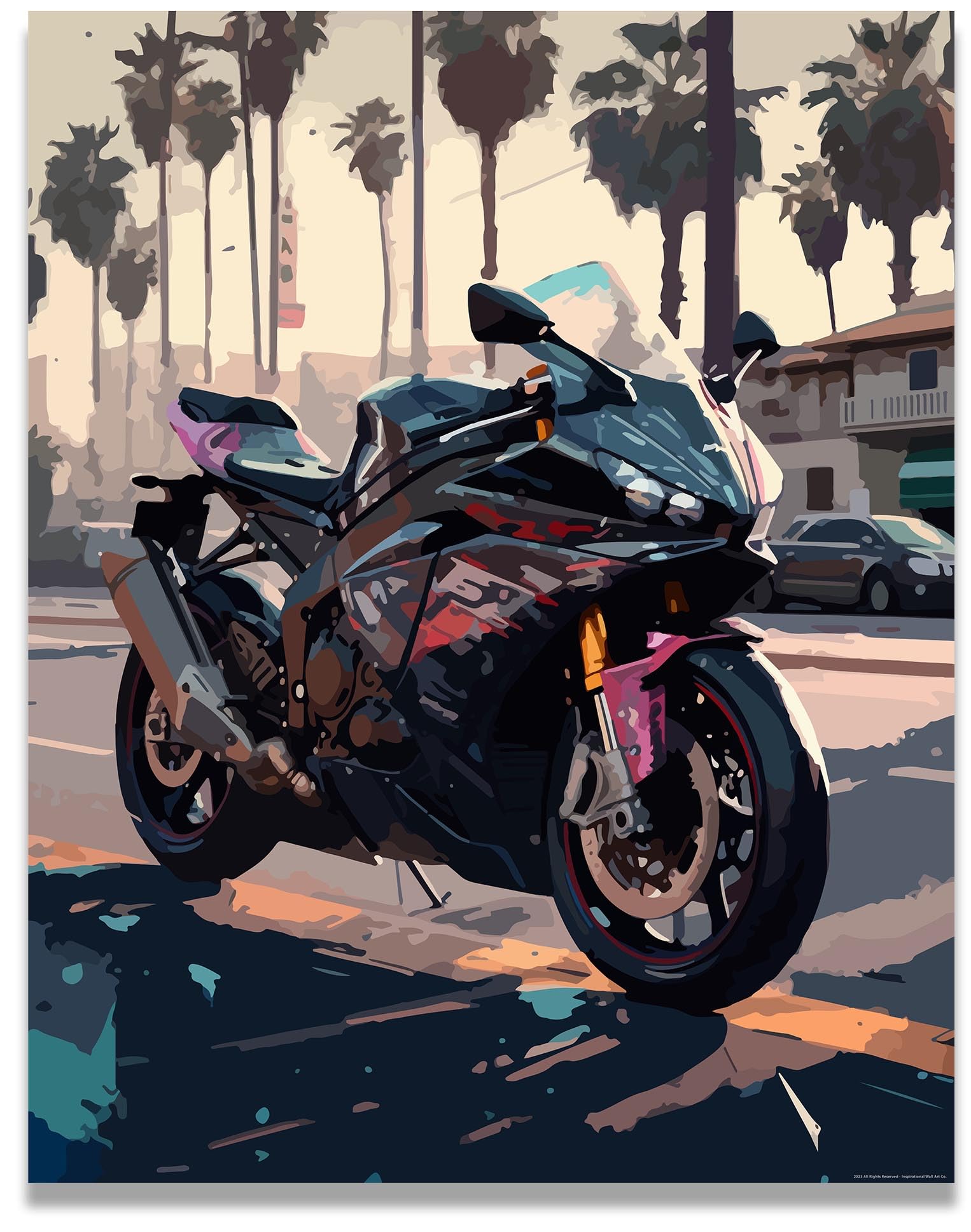 Amazon.com: Inspirational Wall Art Co. - Pacey | Ninja ZX6R
