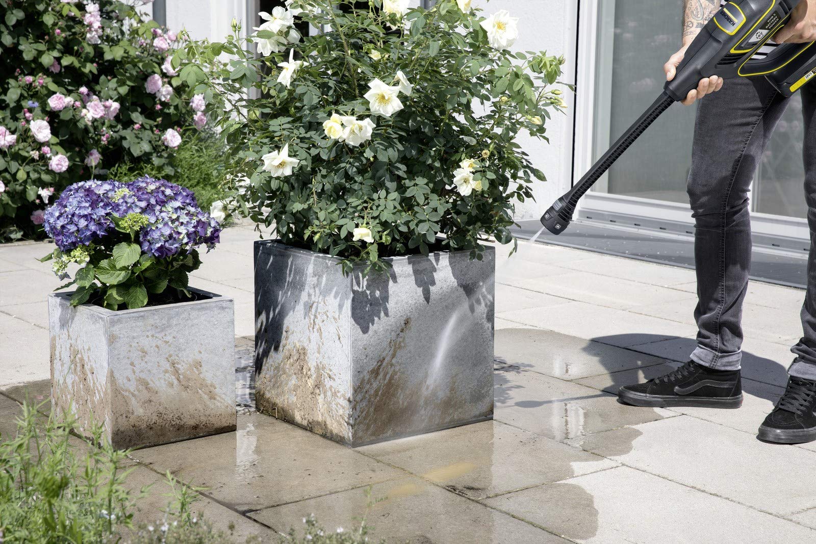 Kärcher 26441710 MJ 24 Lancia Multigetto Spray 5in1, Easy to Adjust by Rotating Nozzle Head, Cleaning Joints, Slots, Stain Removal and Watering