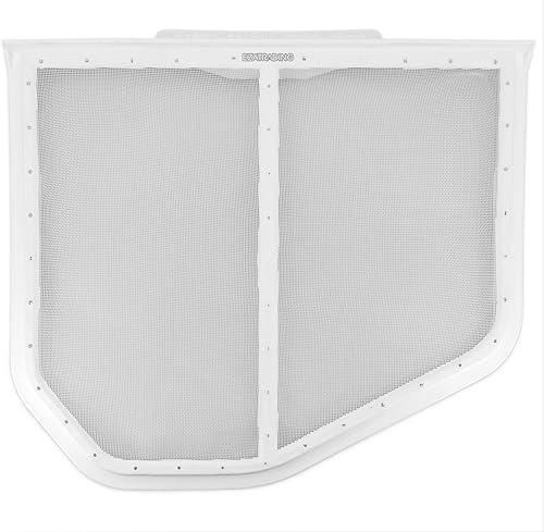 W10120998 W10049360 - Filtro de acero inoxidable para secadora Whirlpool, Kenmore Dryers - 1 año de garantía (1 paquete)