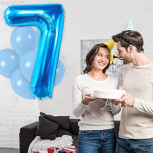 Miniatura 1094 de KatchOn, Globo dorado gigante del número 8 de 40 pulgadas, globo dorado del número 8 para decoraciones de cumpleaños de 8 años para niñas