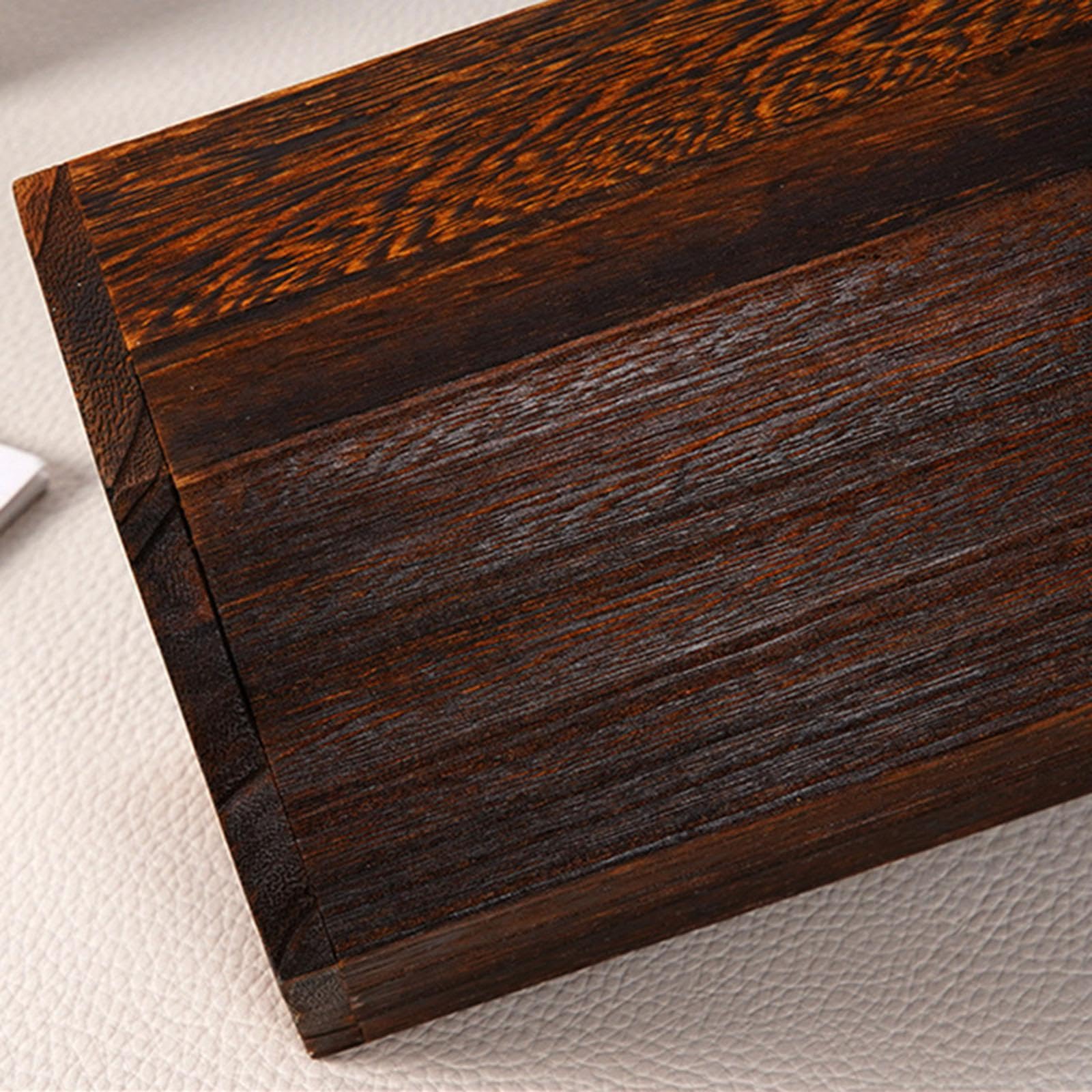 Portaombrelli in Legno Massello Da Fattoria 16,5 * 14,5 * 49 Cm, Secchio per Ombrellone Di Grande Capacità, Presenta Una Miscela Unica Di Elementi Di Design Retrò Scandinavi E Giapponesi