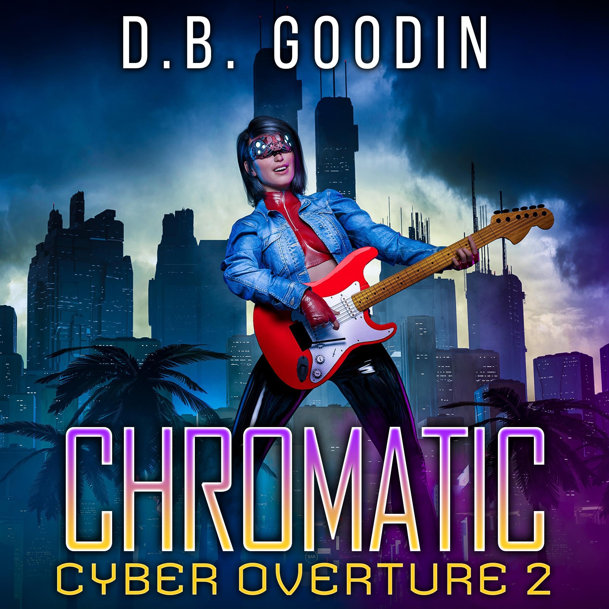 Cover art for Chromatic: A Cyberpunk Exploration into Humanity’s Future Culture War