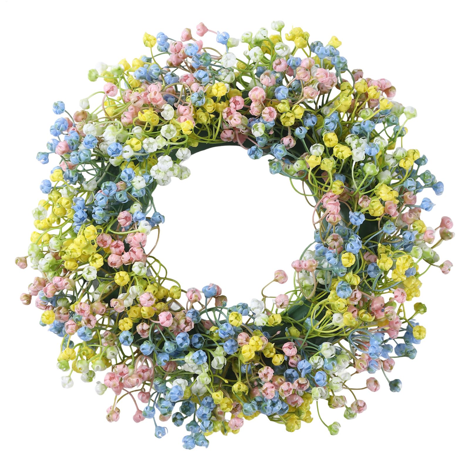Couronne de porte artificielle haut de gamme pour intérieur chic et extérieur