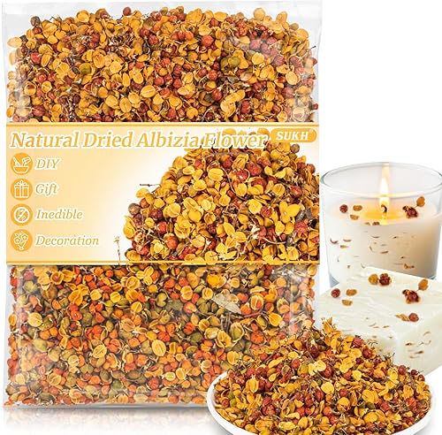 Miniatura 8 de Sukh Flores de hibisco secas para manualidades a granel, pétalos de flores naturales secados al aire de 3 onzas para suministros de fabricación