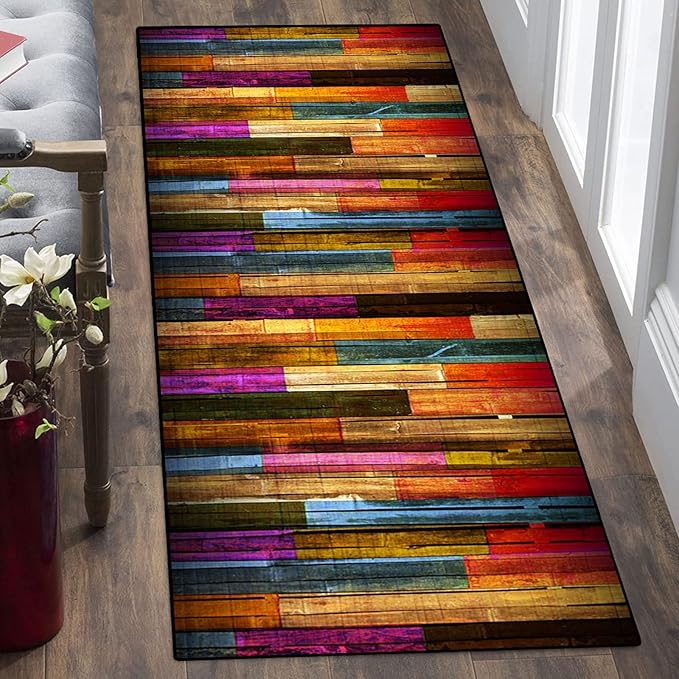 HEATHE Dirt Stopper Carpet Runner Very Long Hallway Hall Runner Narrow