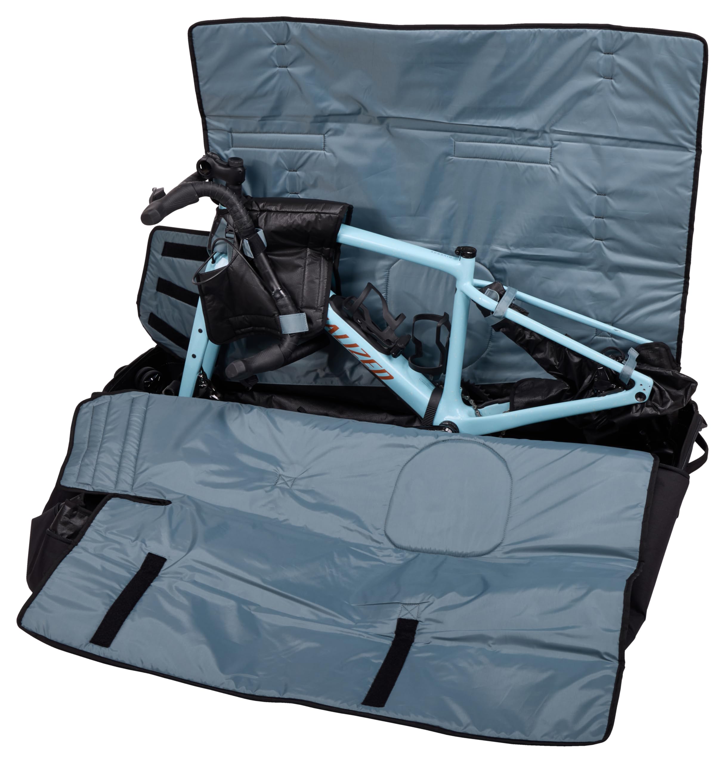Thule Roundtrip Custodia Per Il Trasporto Di Biciclette Da Strada Black, One-Size
