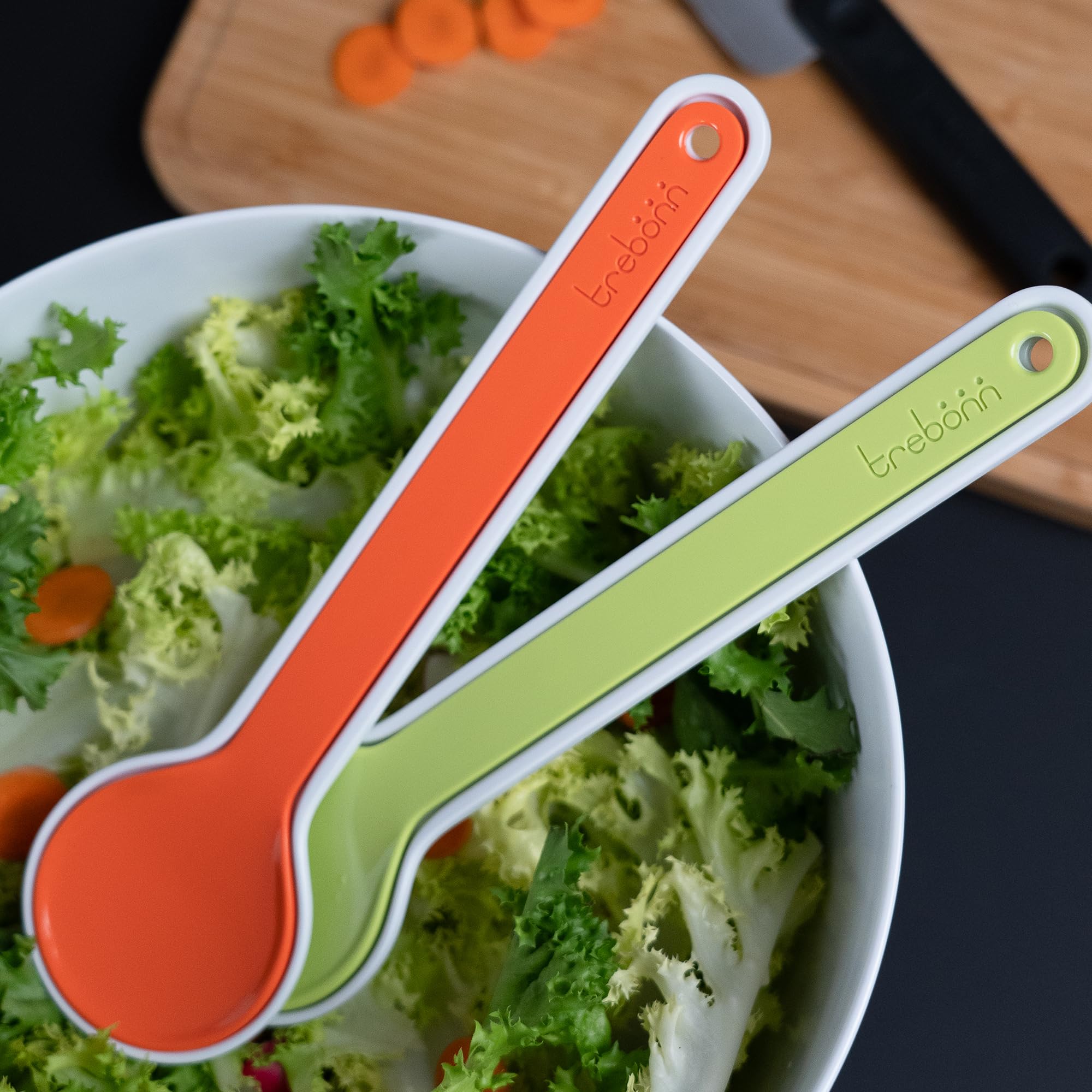 Trebonn In, Nest&Serve Ensemble De Couverts à Salade En Mélamine