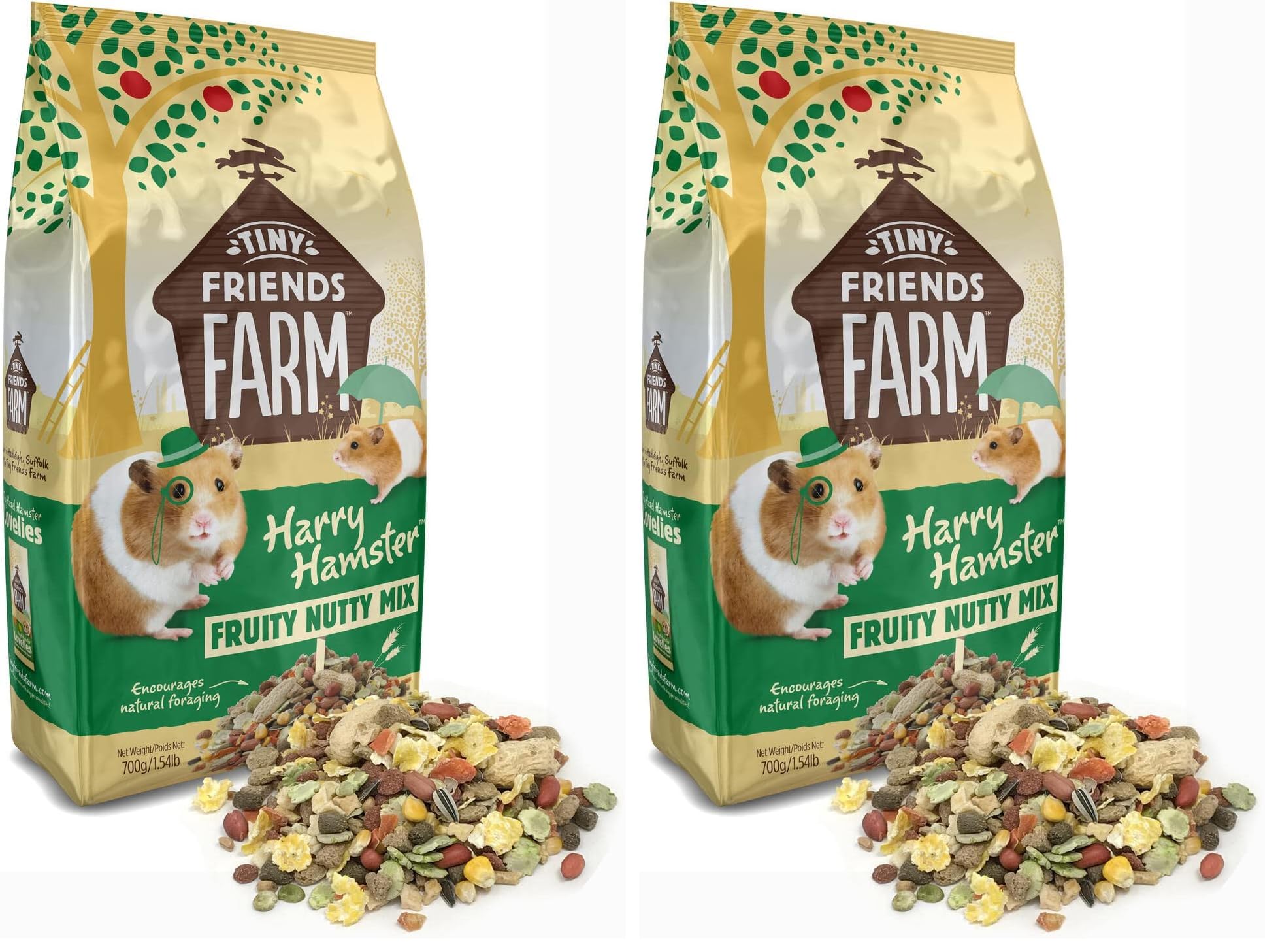Supreme Petfoods Tiny Friends Farm Harry Hamster Fruity Nutty Mix, Various — view 6
