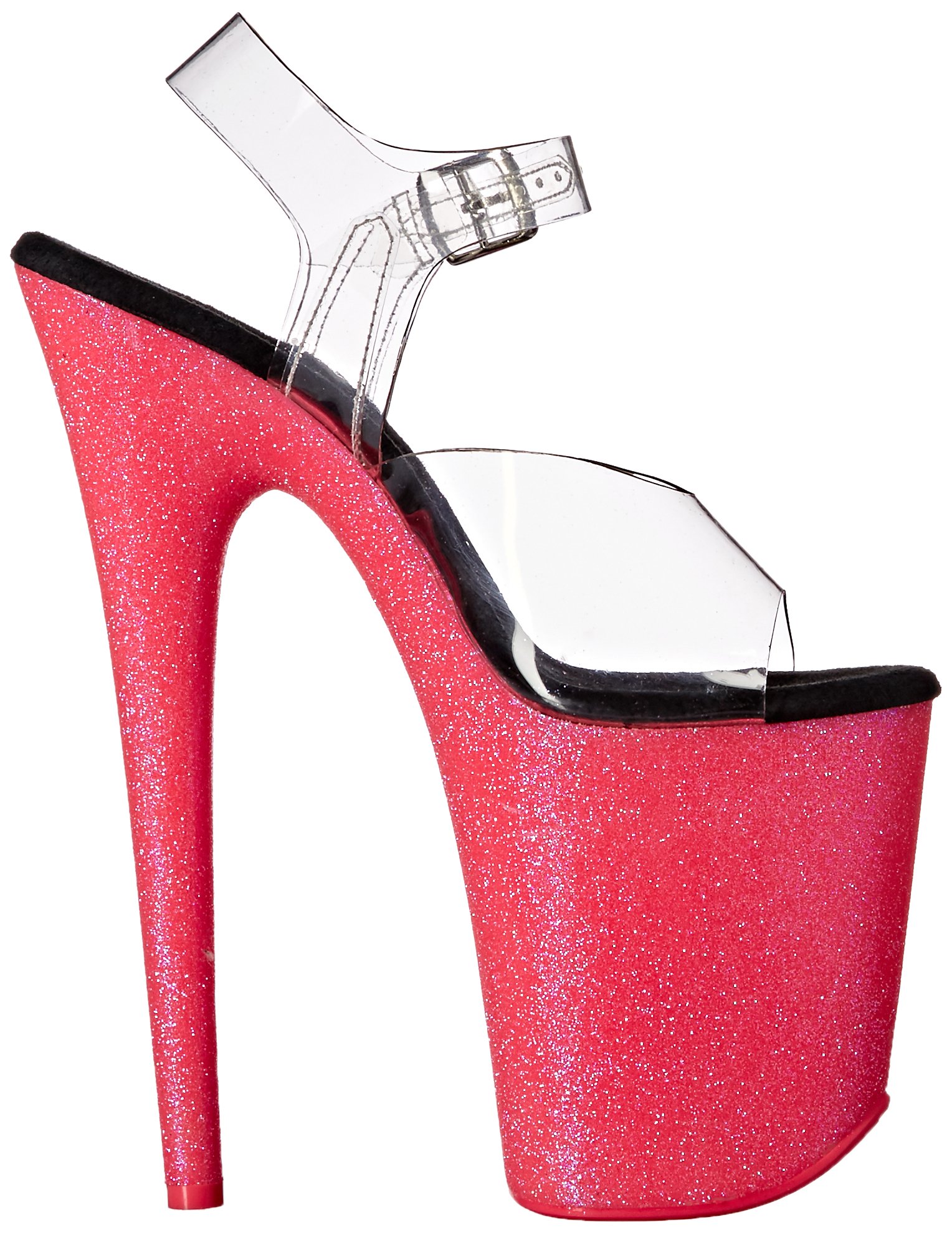 Pleaser Flamingo-808uvg, Sandalias Abiertas Mujer