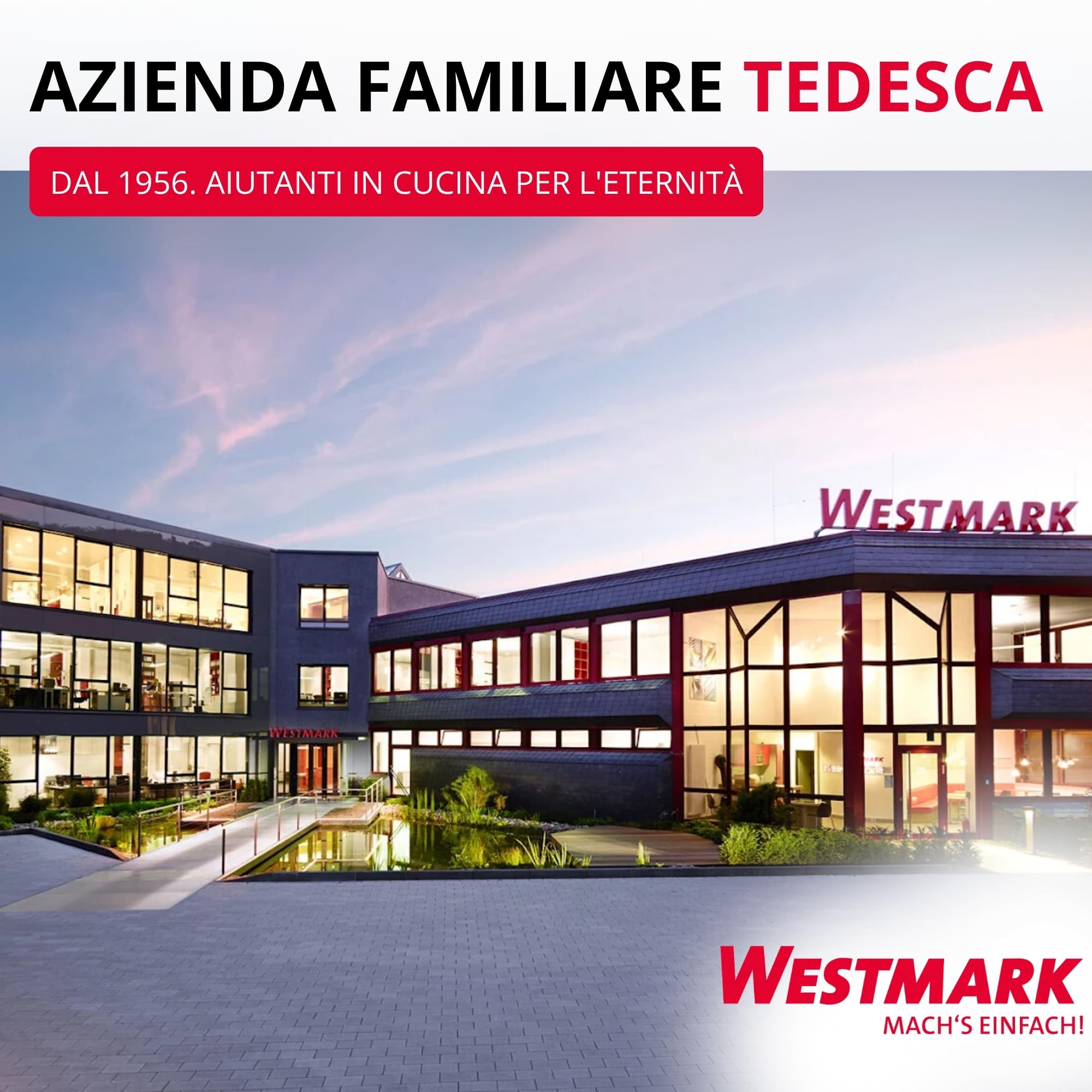 Westmark Teglia da cucina/Pirofila, Molto alta, Acciaio stampato a freddo, Back Meister, Antracite, 32962270