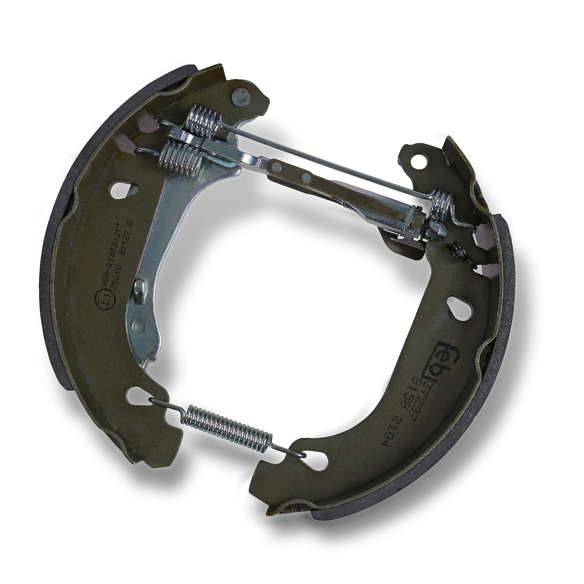 febi bilstein 37237 Bremsbackensatz mit Anbaumaterial, 1 Stück