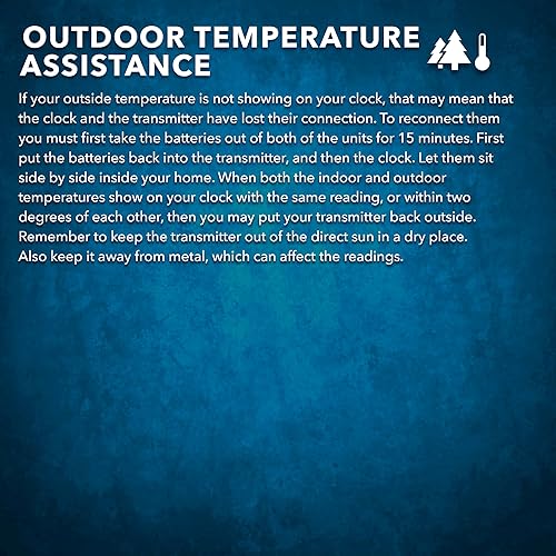 Miniatura 9 de Reloj de Escritorio Atómico Sharp – Reloj Despertador Digital de Ajuste Automático - Precisión Atómica - Pantalla Fácil de Leer con Visualización de