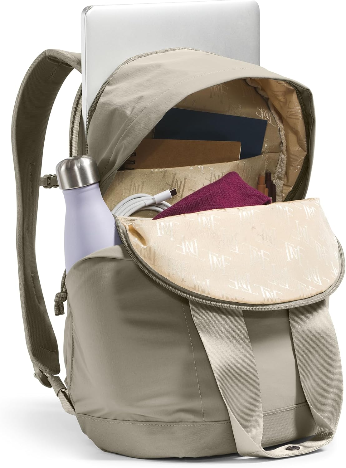 THE NORTH FACE Women's Never Stop Daypack, Clay Grey, One Size - Image 4