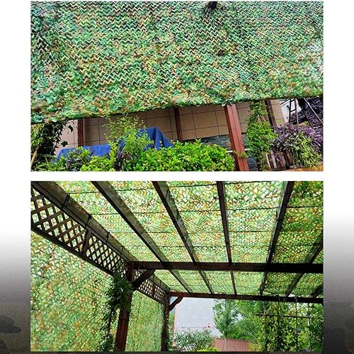 Miniatura 7 de Red de camuflaje para caza de campamentos, para decoración de exteriores (6.6 x 9.8 ft)