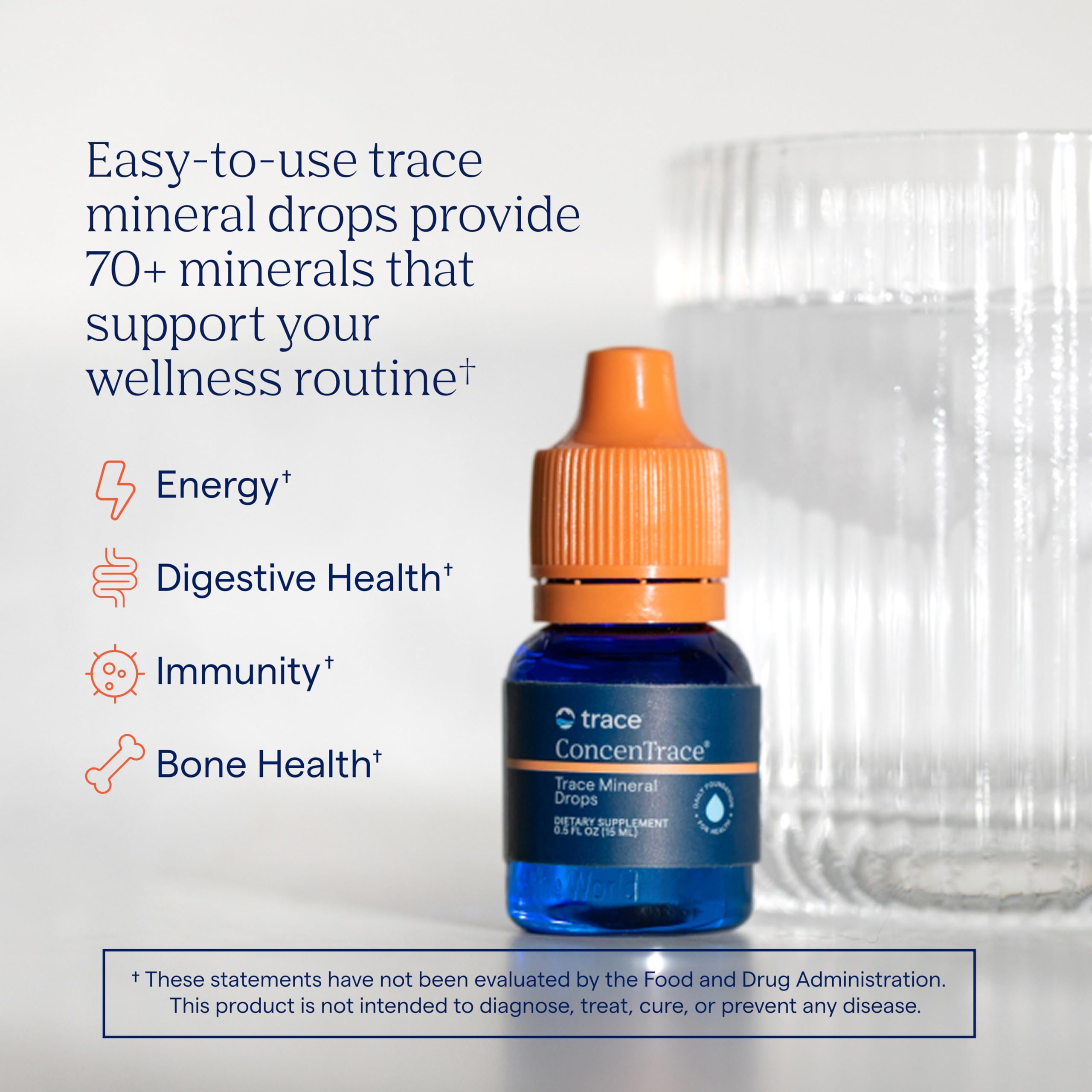 Trace Minerals ConcenTrace Mineral Drops, 70+ Ionic Minerals, 0.5 fl oz — Amazon image 2