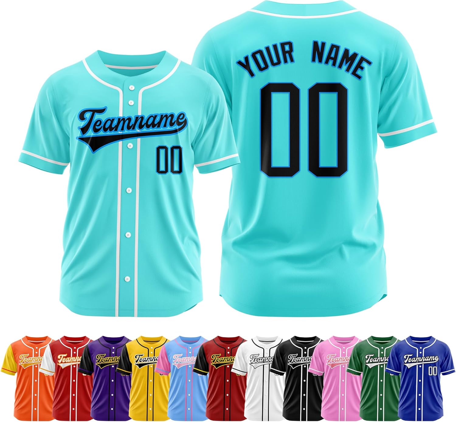 Custom Baseball Jersey Personalized Stitched Printed Teamname Your Name and Numbe Logo for Men Women Youth