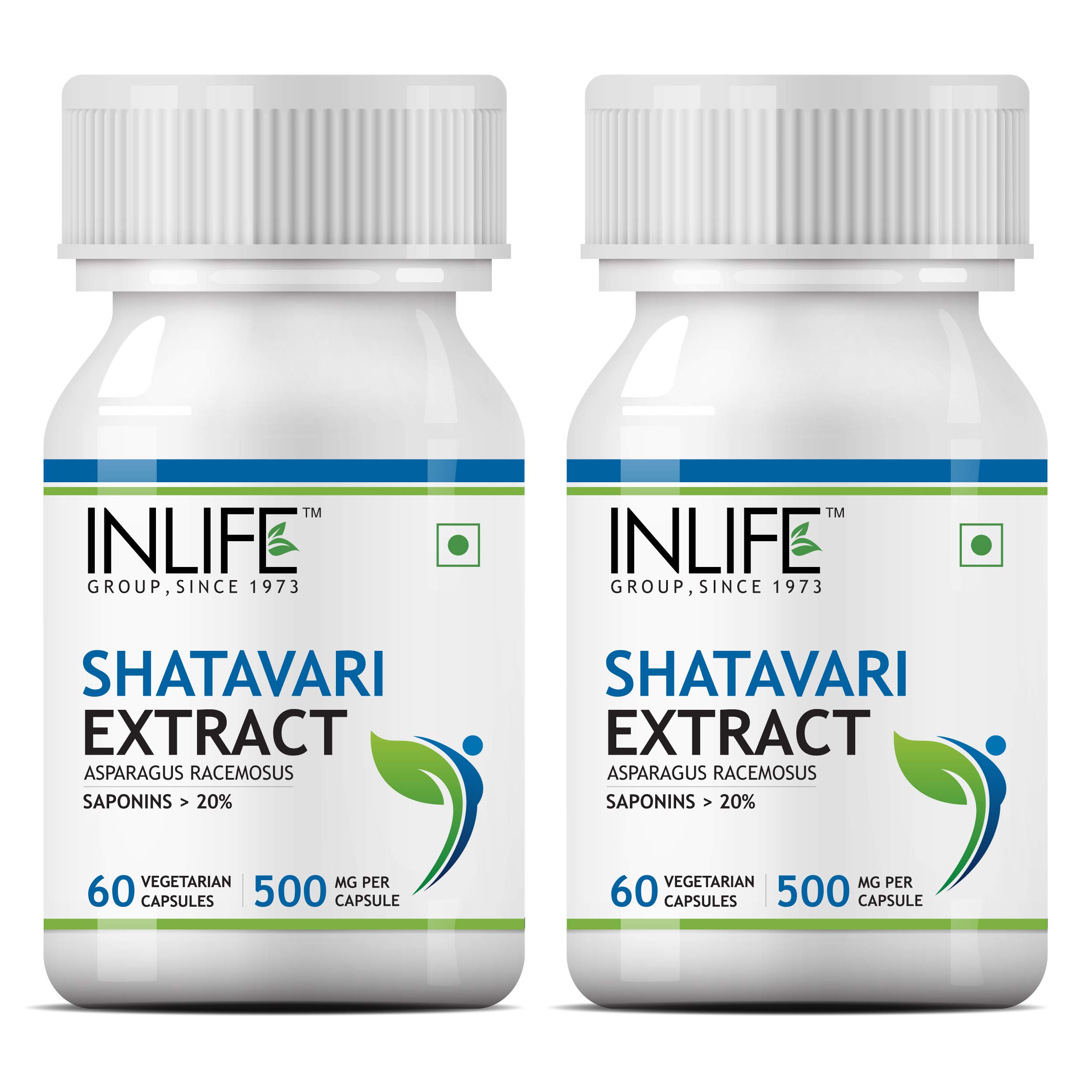 INLIFE Shatavari Capsule for Women 500mg | Saponins > 20% | Herbal Supplement - 60 Vegetarian Capsules (Pack of 2) (B07BNRW8Q3) Amazon Price History, Amazon Price Tracker