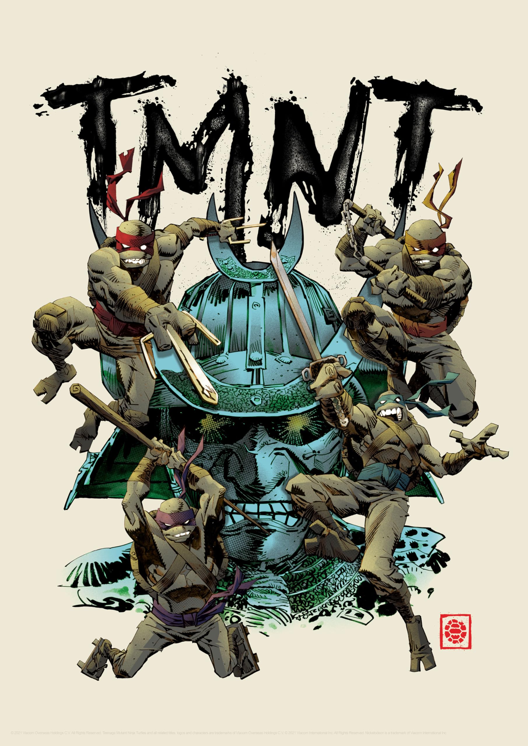 Teenage Mutant Ninja Turtles Limited Edition A3 Art Print – Hand Numbered – Only 995 Worldwide with Certificate of Authenticity