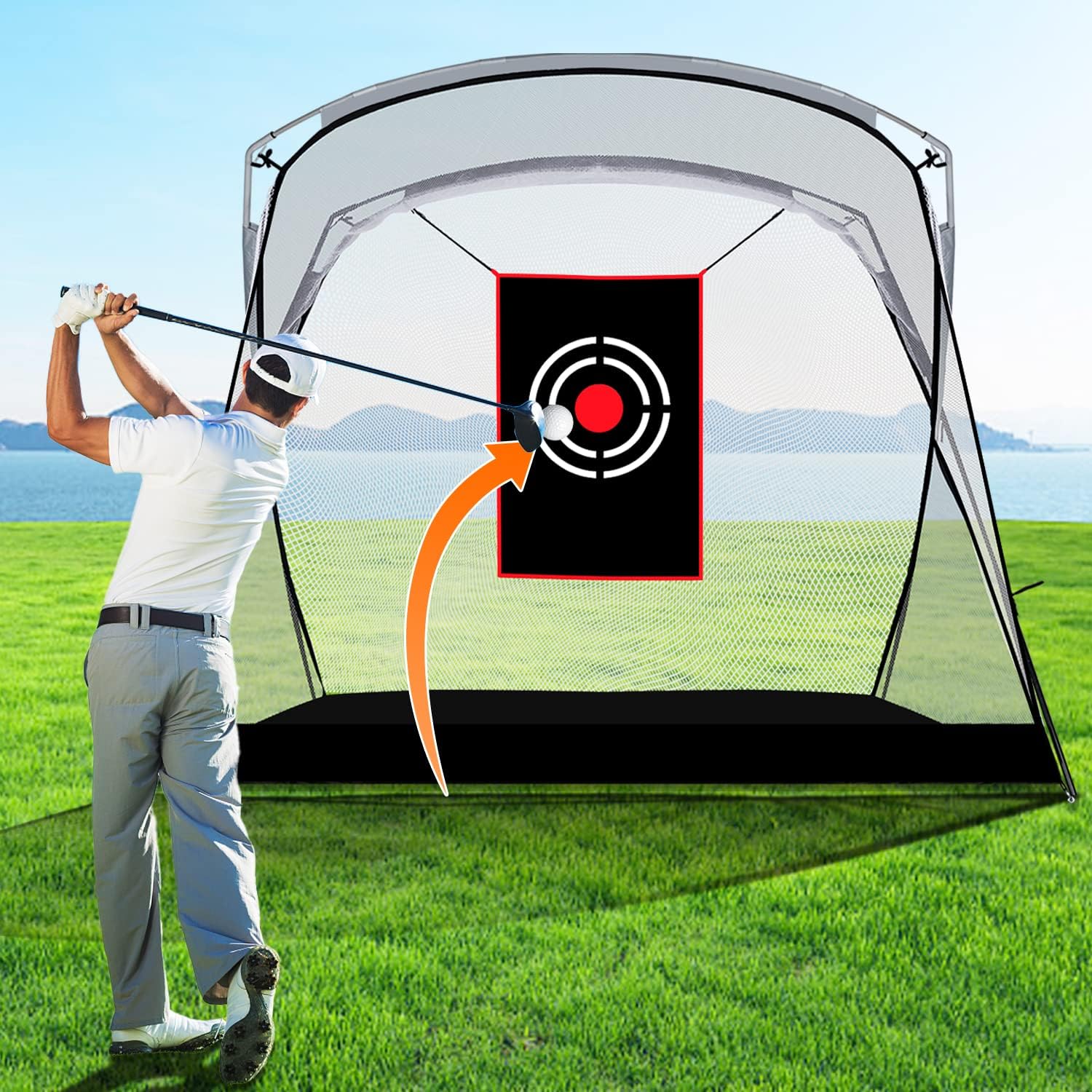 HIGOOD Golf Driving Net, Golf Net, Golf Practice Net