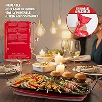 Vista 5 de Bolsa de calor Vesture Hot to Go - Mantén la comida caliente - Reemplazo de paquete microcore para porta-comida