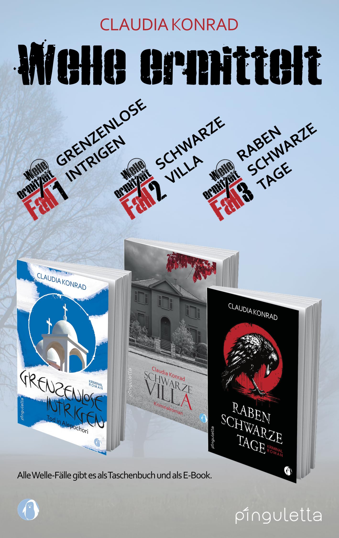 Welle ermittelt - Der Welle 3Pack. Spannung hoch 3! Alle Welle-Fälle im Bundle