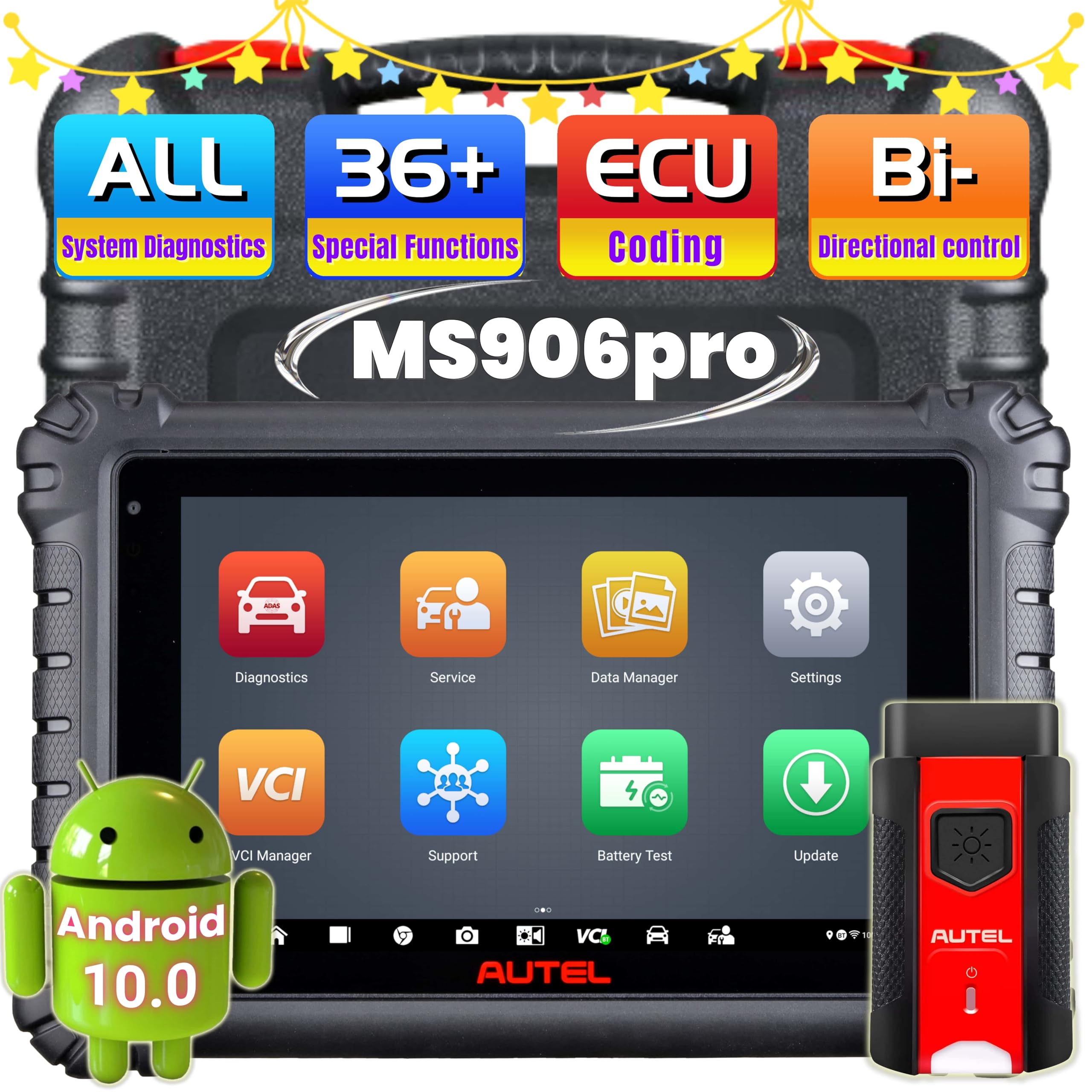 即納 Autel MK906Pro ECUオンラインコーディング OBD2診断機 Buy: Autel MaxiCOM MK906 Pro / MK906S PRO Diagnostic Scan