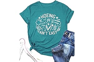 Hoeing Ain't Easy: The Gardening T-Shirt That Plants Smiles