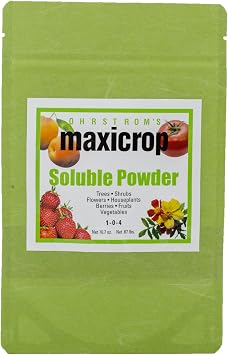 Maxicrop 1025 سماد مسحوق قابل للذوبان ، 10.7 أونصة ، 12 عبوة