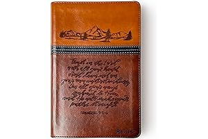Personalized NIV Bible in Captivating Brown and Blue