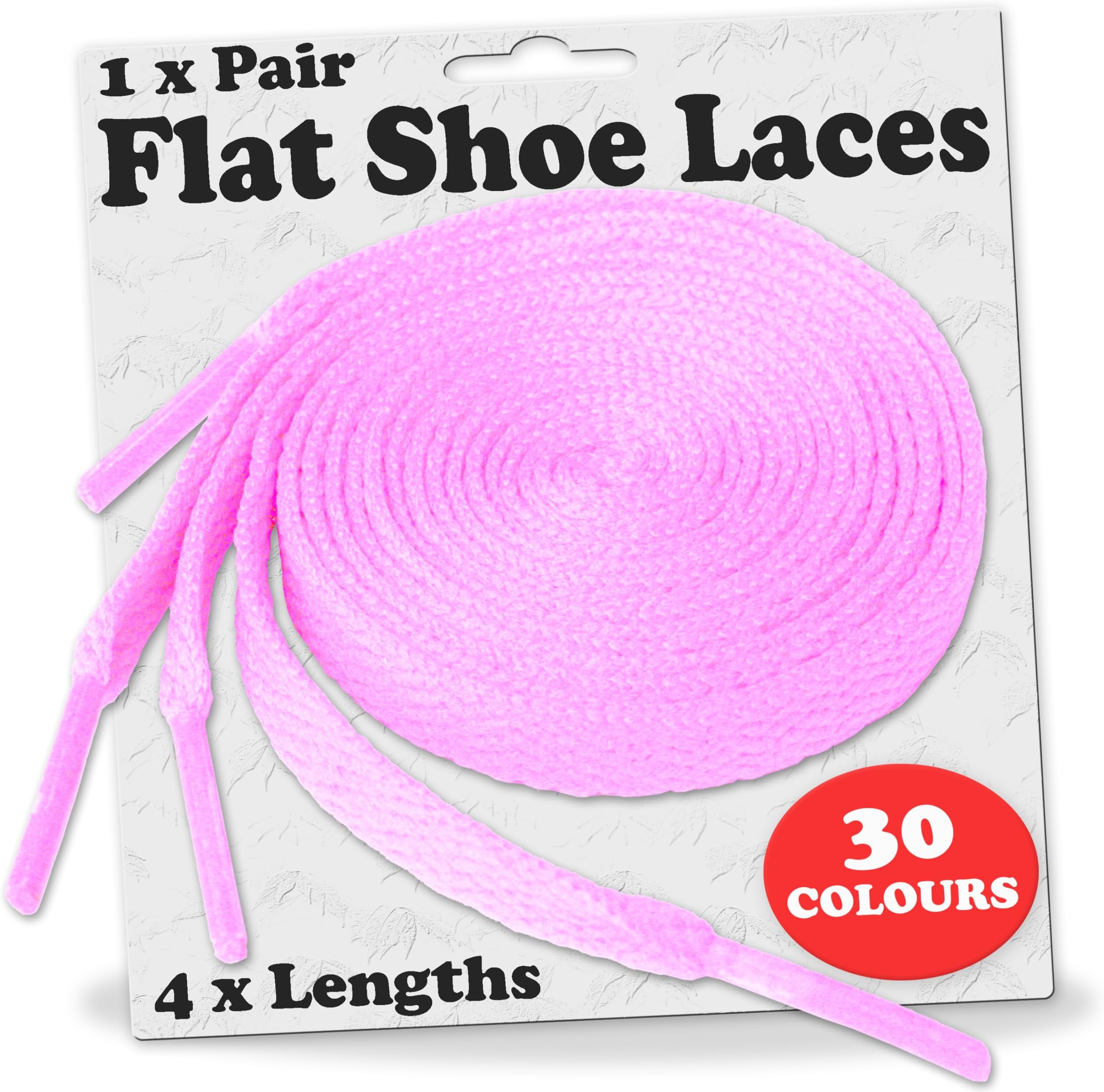 Flat Shoe Laces 8mm Wide for Trainers, Boots, Hi Tops, Football Boots, Shoelaces New Suitable for all brands including Nike Adidas Converse Puma Vans Reebok Adults or Kids