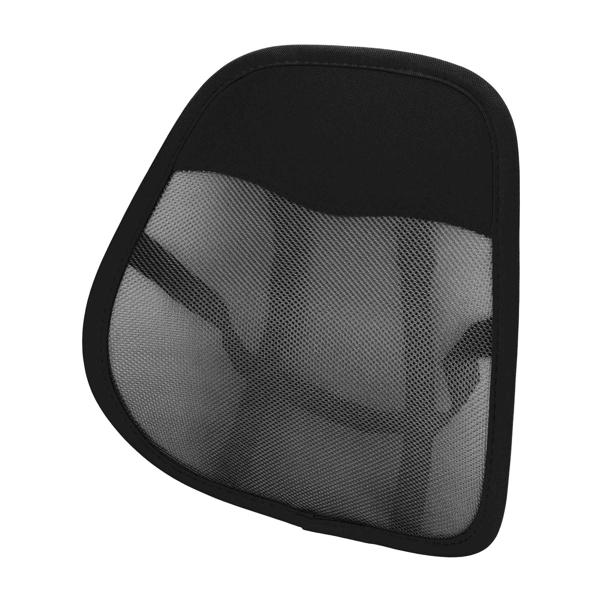 A ABSOPRO Auto Sitz Lendenkissen Mit Memory-Schaum Schwarz 1 Stk Für Auto