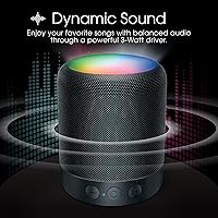 Vista 2 de ARTSOUND ILLUMA Beat - Altavoz LED inalámbrico espectáculo de luz LED altavoz Bluetooth portátil resistente al agua IPX7 5 modos de luz LED